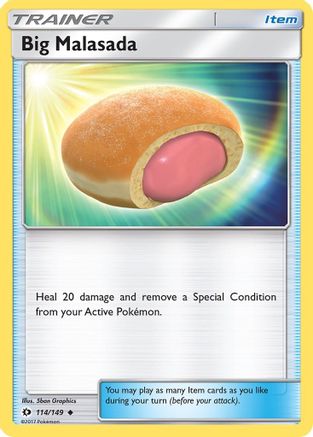 SM Base Set Big Malasada #114