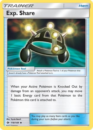 SM Base Set Exp. Share #118