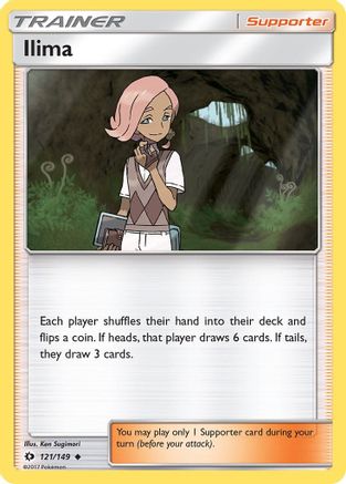 SM Base Set Ilima #121