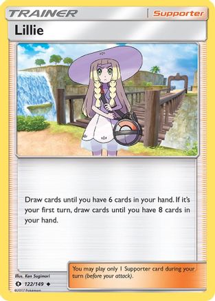 SM Base Set Lillie #122