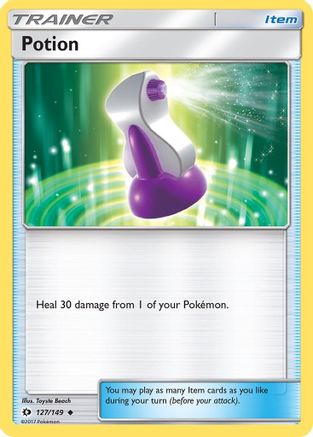 SM Base Set Potion #127