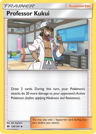 SM Base Set Professor Kukui #128