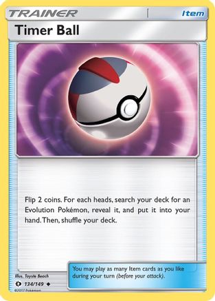 SM Base Set Timer Ball #134