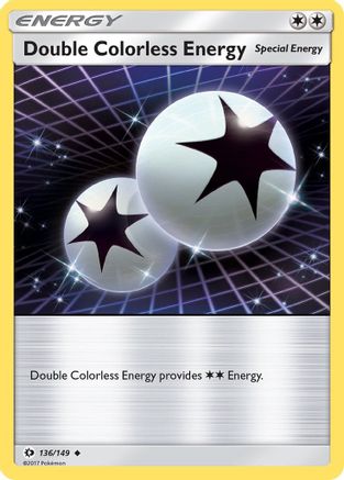 SM Base Set Double Colorless Energy #136