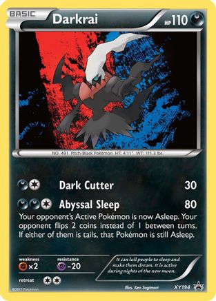 XY Promos Darkrai #XY194