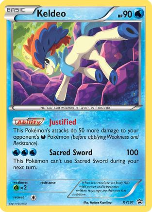 XY Promos Keldeo #XY191