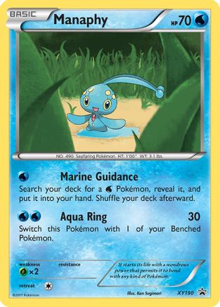 XY Promos Manaphy #XY190