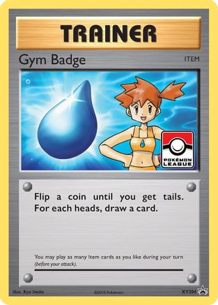 XY Promos Gym Badge (Misty) #XY204