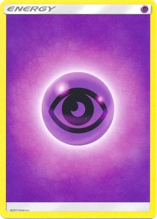 Psychic Energy (2017 Unnumbered)  Sun & Moon Pokémon card