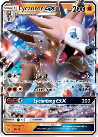 SM Promos Lycanroc GX #SM14
