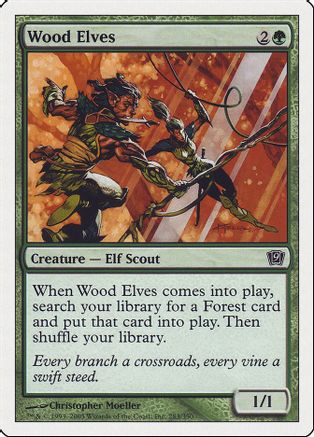 Wood Elves - 9th Edition - Magic: The Gathering