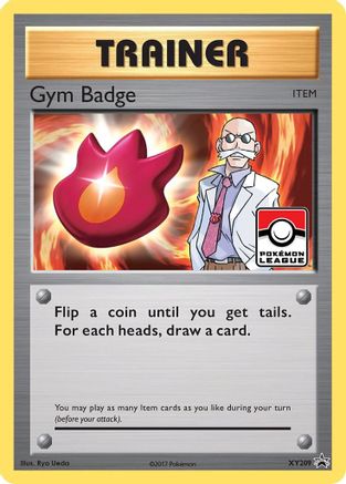 XY Promos Gym Badge (Blaine) #XY209