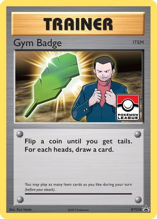 XY Promos Gym Badge (Giovanni) #XY210