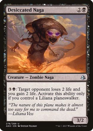 Desiccated Naga