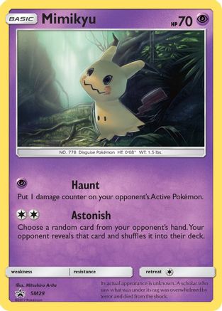 SM Promos Mimikyu #SM29