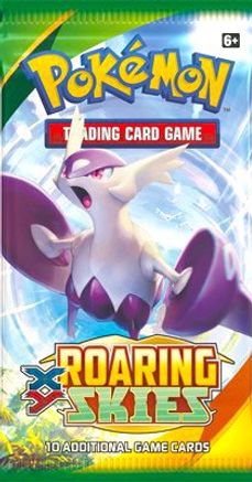 Pokemon TCG XY Roaring Skies Booster Lot of 4 Pack Brand New Factory Sealed 