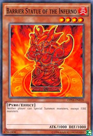 Yu-Gi-Oh! - Barrier Statue Of The Torrent (CDIP-EN019) - Cyberdark
