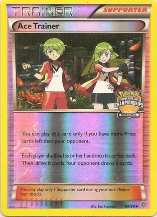 League & Championship Cards Ace Trainer - 69/98 (Regional Championships) #069