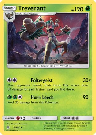 SM - Guardians Rising Trevenant #7