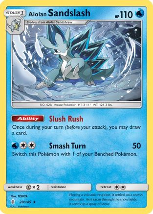 SM - Guardians Rising Alolan Sandslash #20