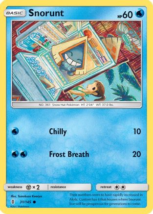 SM - Guardians Rising Snorunt #31