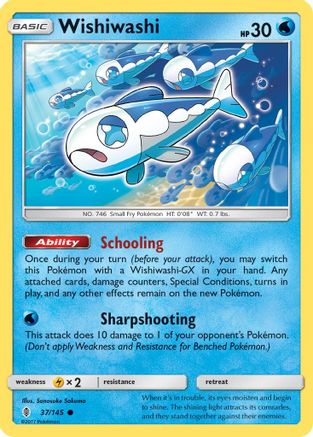 SM - Guardians Rising Wishiwashi #37