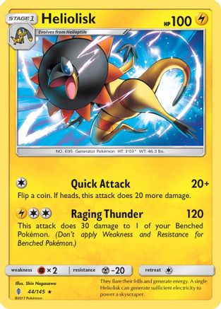 SM - Guardians Rising Heliolisk #44