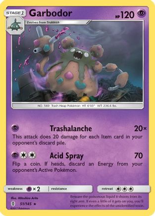 SM - Guardians Rising Garbodor #51
