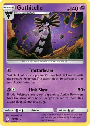 SM - Guardians Rising Gothitelle #54