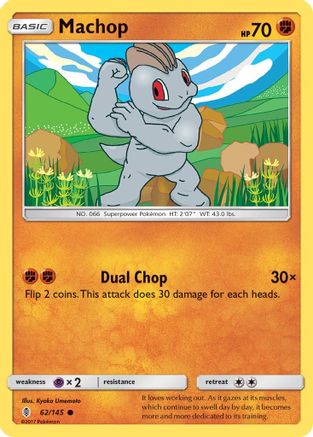 SM - Guardians Rising Machop (62) #62