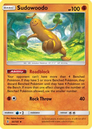 SM - Guardians Rising Sudowoodo #66