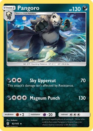 SM - Guardians Rising Pangoro #82