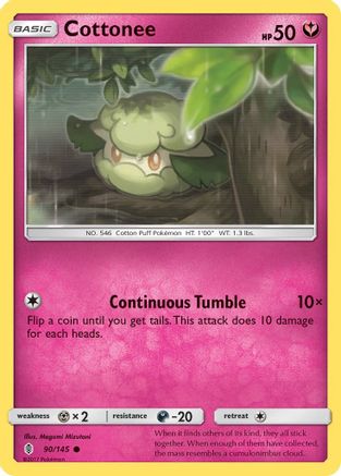 SM - Guardians Rising Cottonee #90