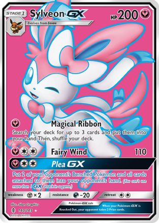 SM - Guardians Rising Sylveon GX (Full Art) #140