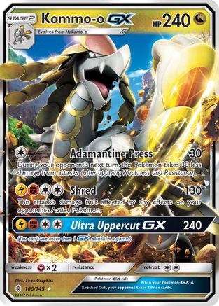SM - Guardians Rising Kommo-o GX #100