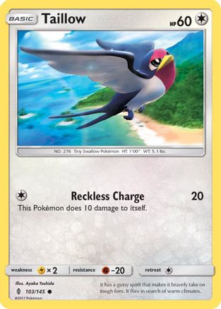 SM - Guardians Rising Taillow #103