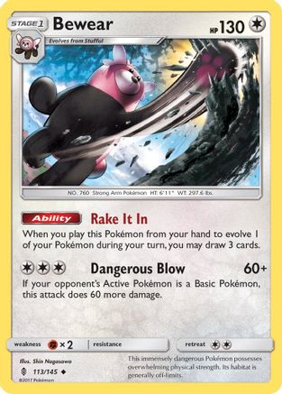 SM - Guardians Rising Bewear #113