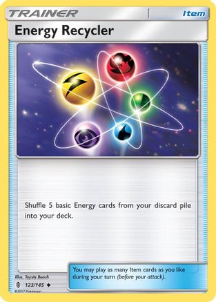 SM - Guardians Rising Energy Recycler #123