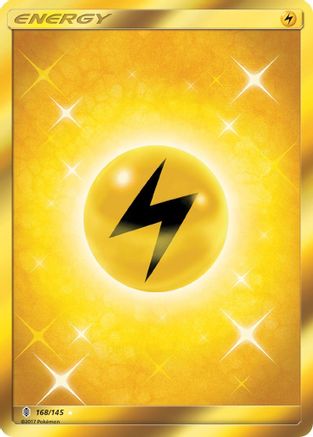 SM - Guardians Rising Lightning Energy (Secret) #168