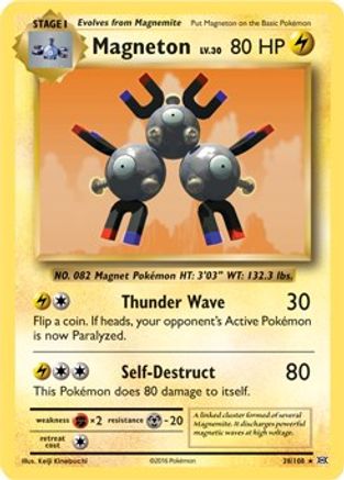 Deck Exclusives Magneton - 38/108 (XY Evolutions) #038