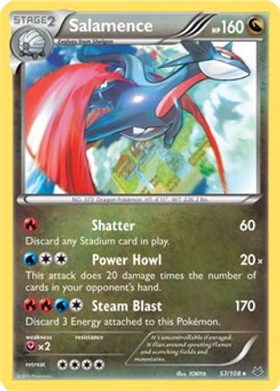 Deck Exclusives Salamence #057