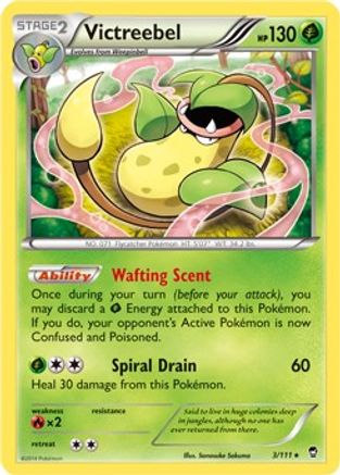 Deck Exclusives Victreebel - 3/111 (XY Furious Fists) #003