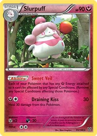 Deck Exclusives Slurpuff - 95/146 (XY Base Set) #095