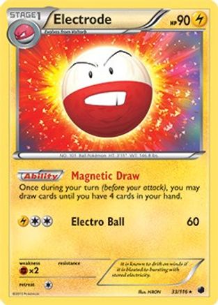 Deck Exclusives Electrode - 33/116 (BW Plasma Freeze) #033