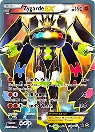Zygarde-EX 54a Yellow A Alternate Pokémon card