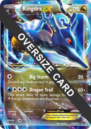 Jumbo Cards Kingdra EX #073