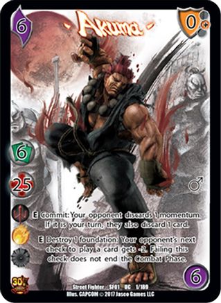 Street Fighter: Akuma — Secret Compass