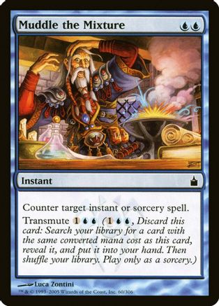 English Near Mint mtg magic Ravnica City of Guilds NM Muddle the Mixture 