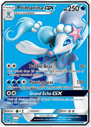 SM Promos Primarina GX #SM39