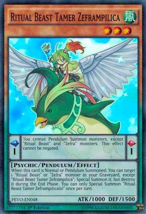 Pendulum Shift - PEVO-EN037 - Super Rare - 1st Edition - Yu-Gi-Oh